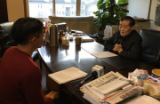市领导走进市环北中学给学生上思想政治课